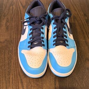 Air Jordan UNC edition Nike Men's Blue and White Sneakers
